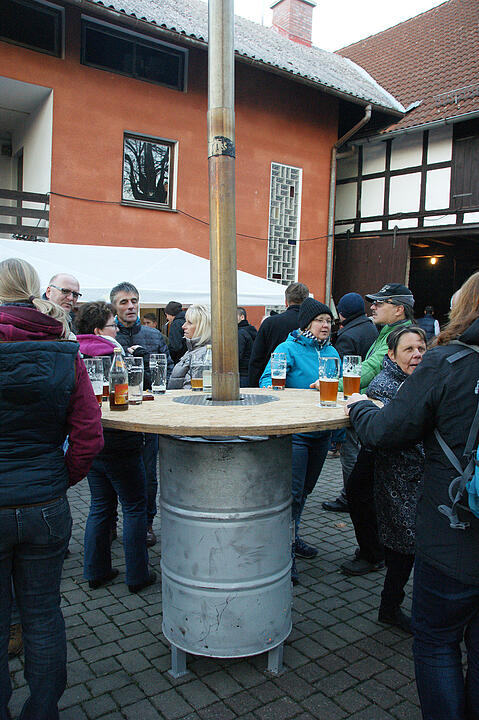Bockbieranstich in Melkendorf: Gemeinde stellt eigenes Gebräu vor