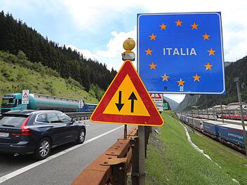 Grenze zu Italien