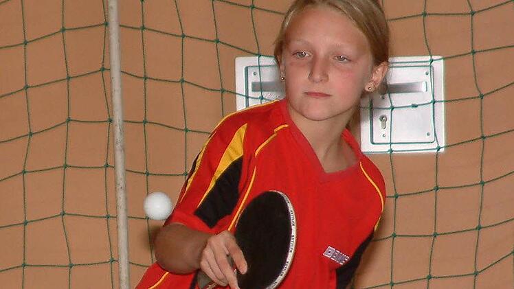 Elisa Oertelt vom SV Fischbach: unbezwungene Siegerin der Schülerinnen B.