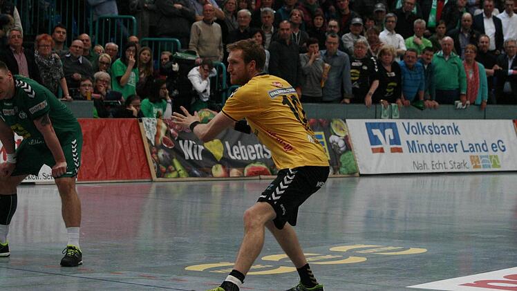 Matthias Gerlich verwandelte den entscheidenden Siebenmeter. Foto: Iris Blek