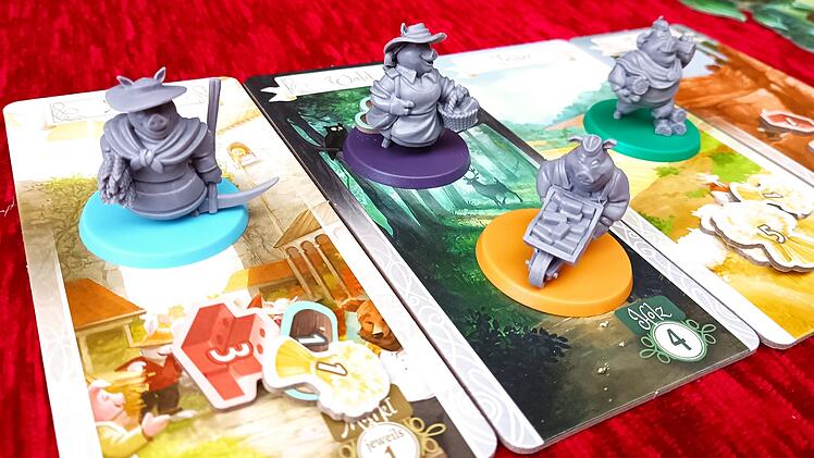 Spiele-Test "Grimms Wälder":  Opulentes Familienspiel für Märchenliebhaber
