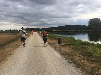 Die letzten Trainingseinheiten in Bamberg, bevor es am 2. September ernst wird. Foto: Andrea Güßregen
