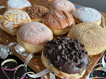 Beste Krapfen in Franken:  Brothaus in Burgbernheim