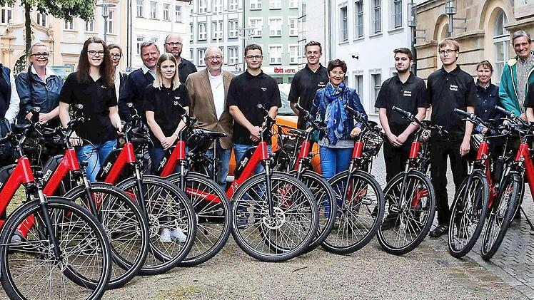 Ab sofort können Mitarbeiter der Stadtverwaltung ihre Dienstfahrten mit dem E-Bike tätigen. Foto: Stadt Bamberg