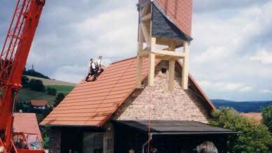 Der Schlauchturm 1993. Foto: Feuerwehr