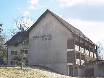 Ort der schrecklichen Bluttat war das frühere Waldhotel Fuchs in Weismain. Foto: Heinrich Ramming/Archiv