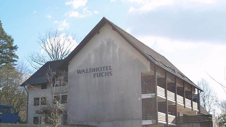 Ort der schrecklichen Bluttat war das frühere Waldhotel Fuchs in Weismain. Foto: Heinrich Ramming/Archiv