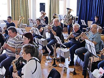Ein ganzes Wochenende hat sich die Rugendorfer Dorfmusik konzentriert auf das gemeinsame Konzert mit der Jugendkapelle Kulmbach vorbereitet.