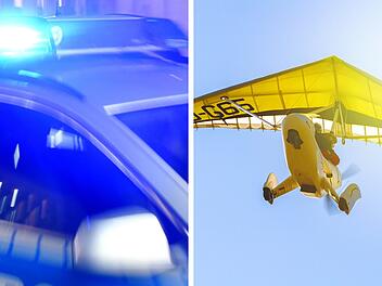 Herzogenaurach: Luftnotlage &uuml;ber Flughafen