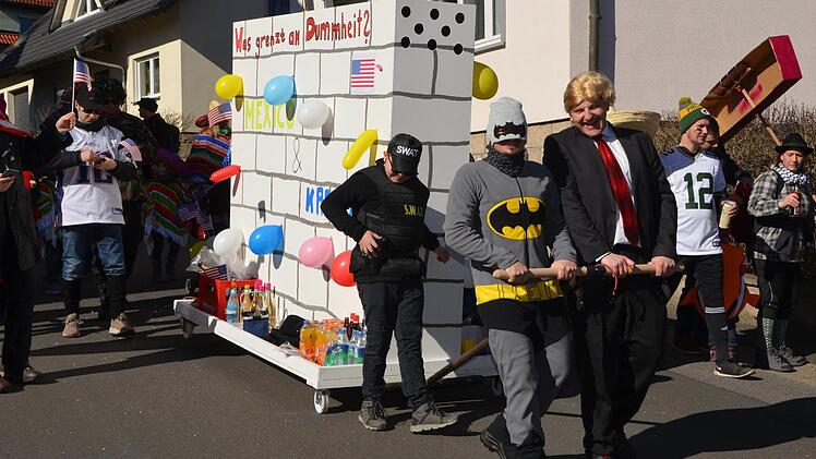Faschingsumzug des Premicher Vereinsrings. Foto: Peter Rauch