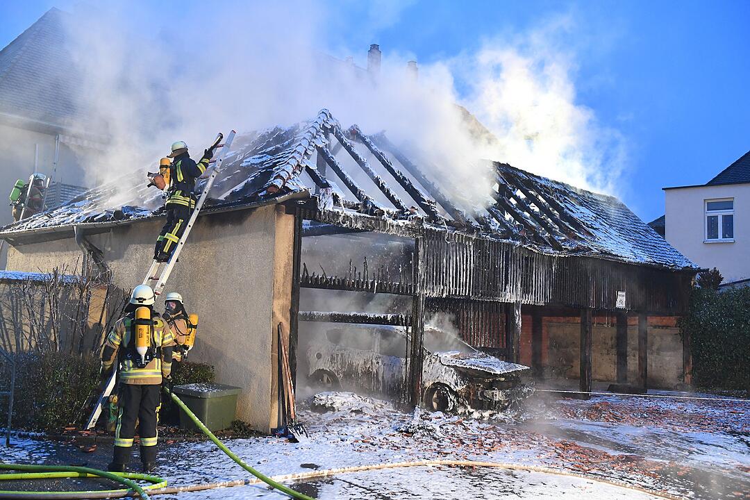 Brand in der Theuerstadt