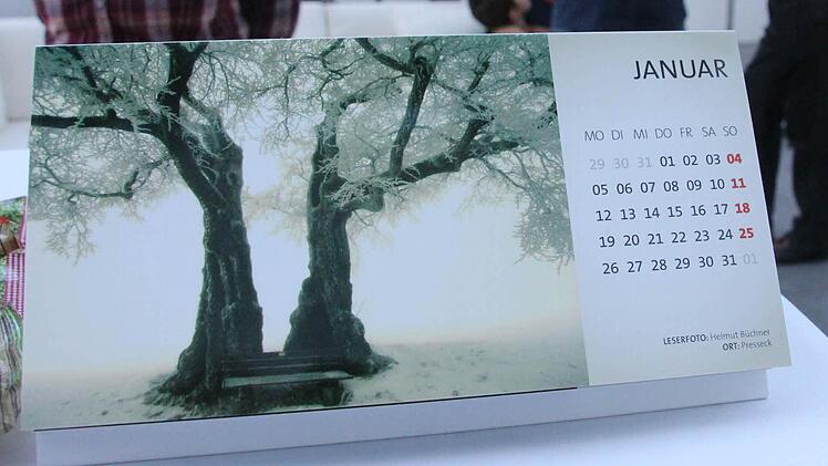 Fünf Mal fuhr er zu diesem Baum in Presseck, bevor er das wunderbare Bild machen konnte.