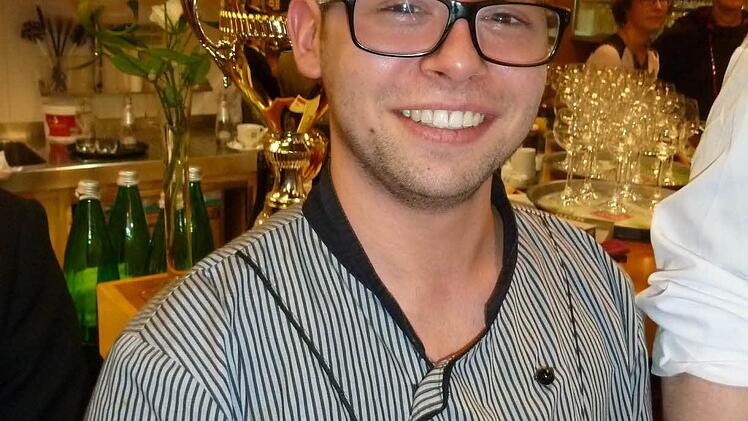 Philipp Müller, der Koch-Sieger: Das war knapp. Foto: Kretschmer