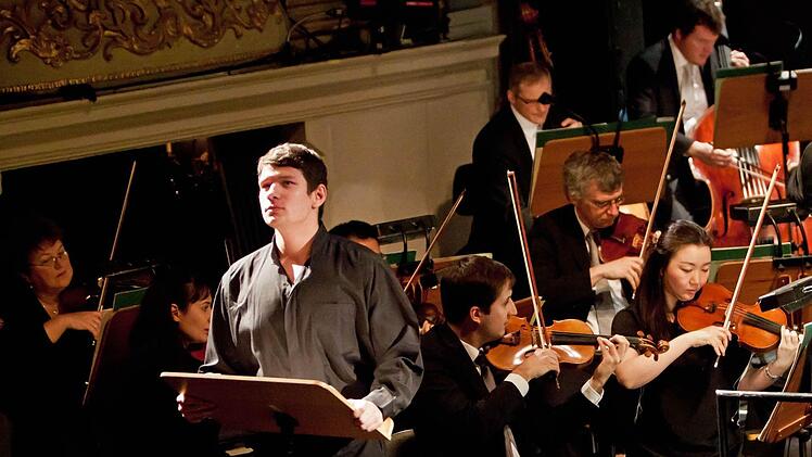 Impressionen vom Neujahrskonzert im Coburger Landestheater.Foto: Jochen Berger