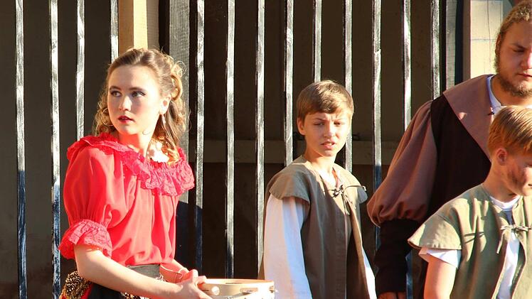 "Der Glöckner von Notre Dame" wurde im Schrimpf'schen Schloss aufgeführt. Foto: Dieter Britz