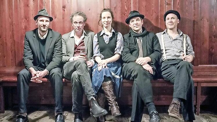 Diese Fünf spielen die Musik der Hobos, der amerikanischen Wanderarbeiter, die auf Güterzüge aufsprangen, um durchs Land zu reisen. Foto: Paulig