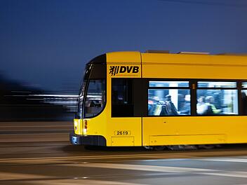 Straßenbahn in Dresden