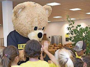 Fr&auml;nki schickte die Kinder auf eine Reise "rund um den Globus".
