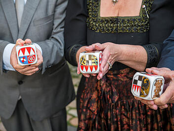 Verleihung des Frankenw&uuml;rfels