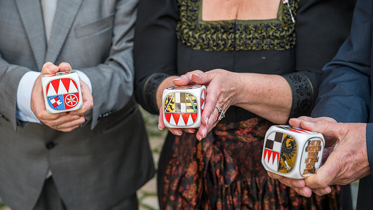 Verleihung des Frankenw&uuml;rfels