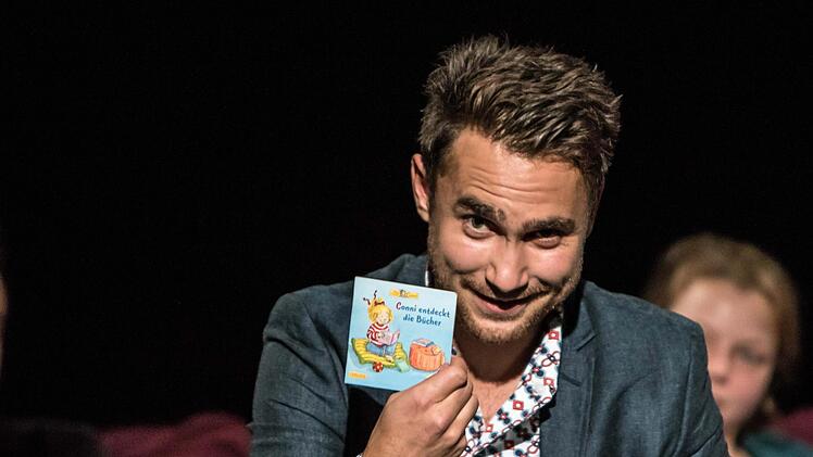 Freistaat Coburg" in der Reithalle: neue Mitglieder des Schauspiel-Ensembles stellen sich vor: Valentin Kleinschmidt.Foto: Jochen Berger