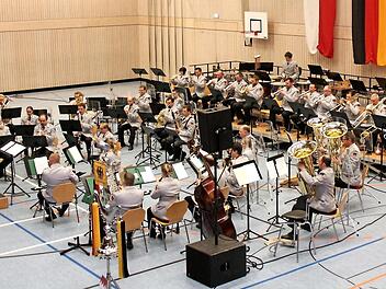 Das Heeresmusikkorps Veitshöchheim gastiert am 26. Oktober in Adelsdorf. Foto: Archiv