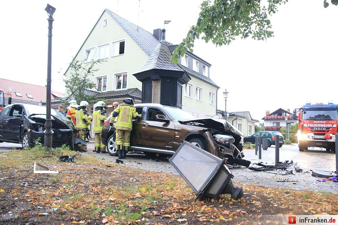 Schwerer Unfall in Michelau