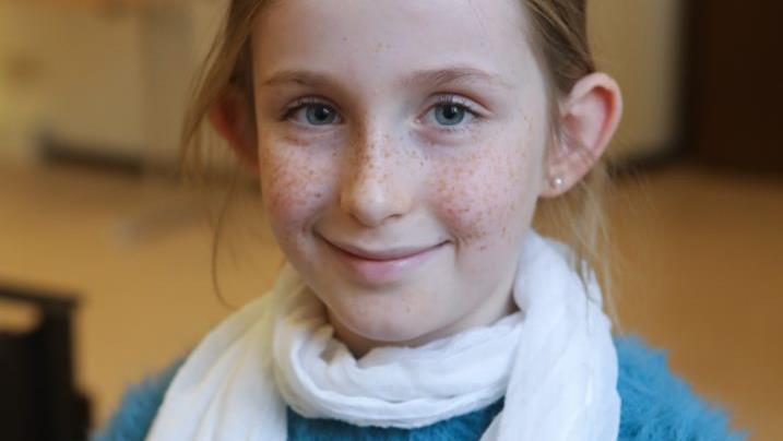 Fenja ist beim Thema Welterbe sofort der Bamberger Dom eingefallen. Foto: Barbara Herbst