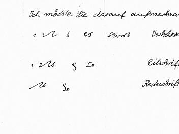 So schaut Steno aus. Foto: Archiv