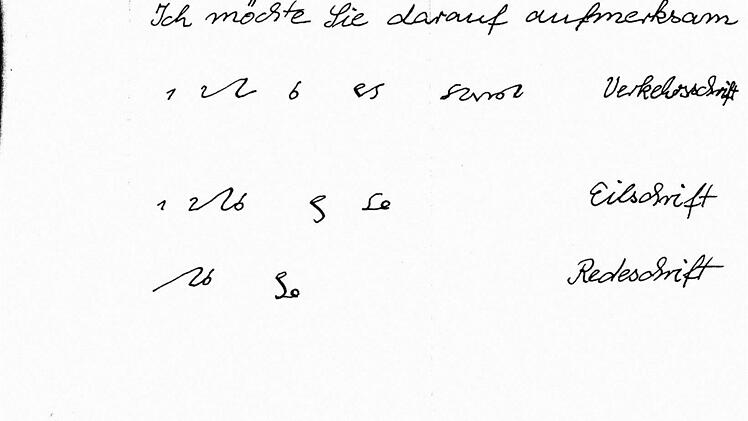 So schaut Steno aus. Foto: Archiv