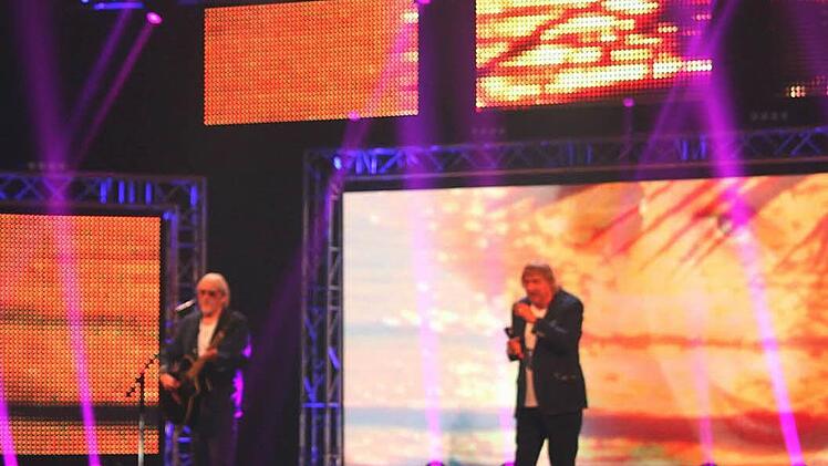 Einzigartig auch die Lichtshow der Amigos. Foto: Sonny Adam