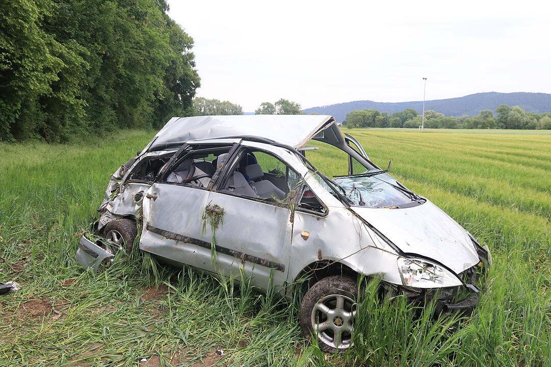 Familienausflug endet in schwerem Unfall