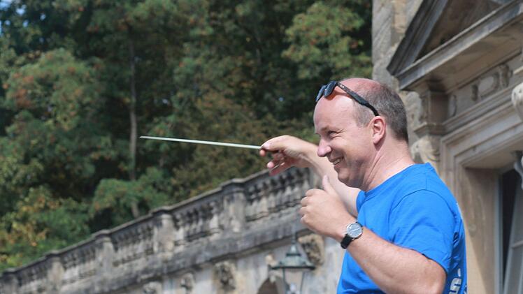 Impressionen vom ersten Symphonic Mob Bayerns auf dem Coburger SchlossplatzFoto: Jochen Berger
