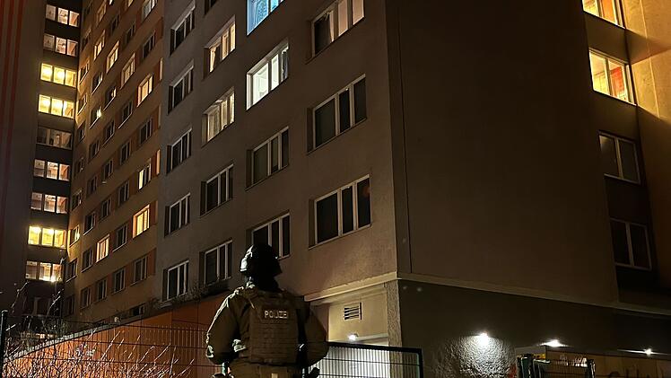 Polizeieinsatz in Berlin-Friedrichshain