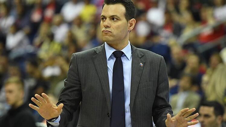 Eher ein ruhiger Typ seiner Zunft ist Dimitris Itoudis, Trainer von ZSKA Moskau und 13 Jahre Assistent von Zeljko Obradovic