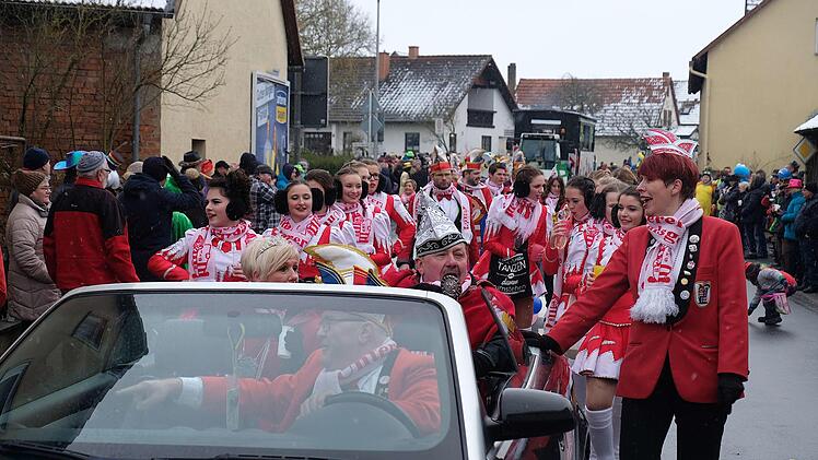 UKG mit Garde. Gerd Schaar