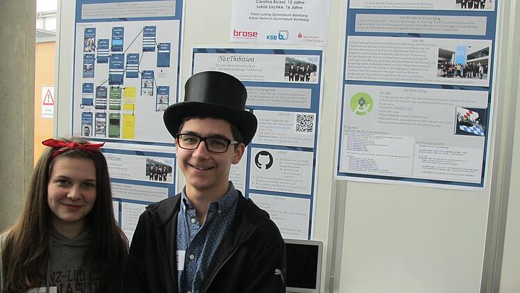 ...und damit an Carolina Bickel und Lukas Lischke. Foto: privat