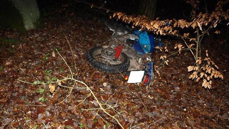 Die Aufnahme vom Unfallort, welche die Polizei zur Verfügung gestellt hat.