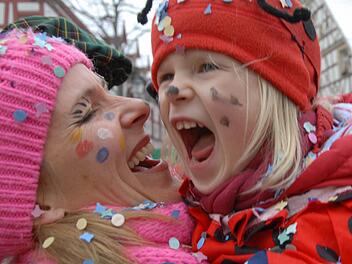 Karin Hesse und Tochter Catherine sind Faschingsfans.