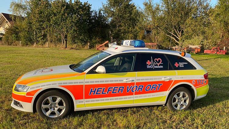 So präsentiert sich das Fahrzeug, das der künftigen Helfer vor Ort-Gruppe Euerdorf zur Verfügung steht.  Foto: Andreas Büttner