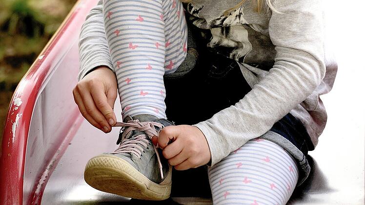 Kinderfüße wachsen besonders schnell.