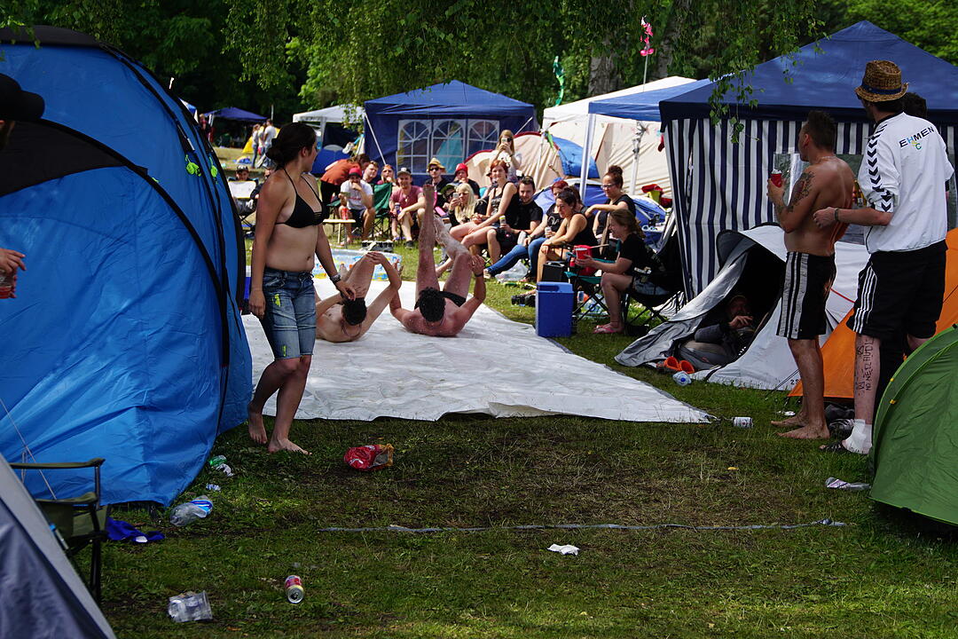 Drei Tage Zeltplatz bei Rock im Park