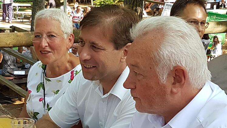 Rose Stark, Hermann Ulm und Wolfgang Kubicki Foto: Carmen Schwind