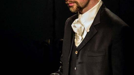 Als Solist beeindruckte der Bariton Peter Schöne beim Sinfoniekonzert im Landestheater Coburg.Foto: Jochen Berger