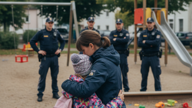 Spielplatz, Vermisst, Mutter, Tochter, Polizei, Vermisstensuche