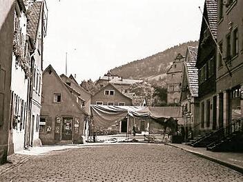 Blick in den alten Oberhacken Foto: Stadtarchiv