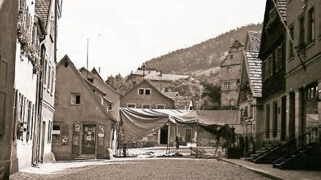 Blick in den alten Oberhacken Foto: Stadtarchiv