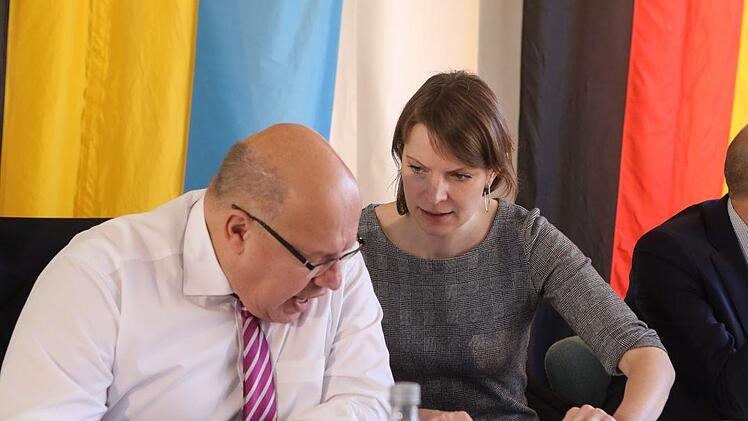 Emmi Zeulner und Peter Altmaier.