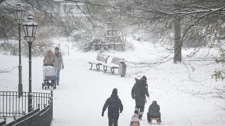 Winterwetter in Berlin