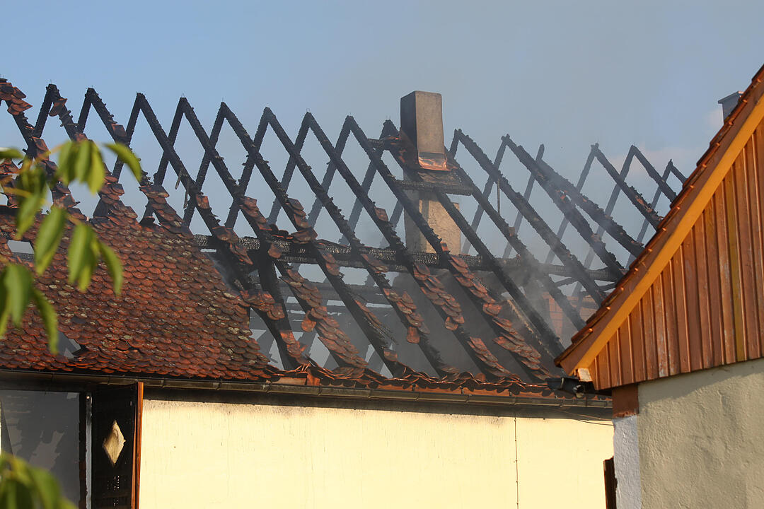 Weidenbach: Scheune gerät in Brand – hoher Schaden